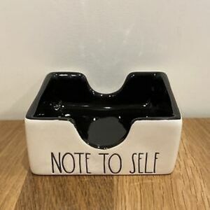 Rae Dunn Desk Organizer ' NOTE TO SELF'